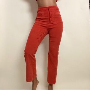 Orange Corduroy pants (no offers please)